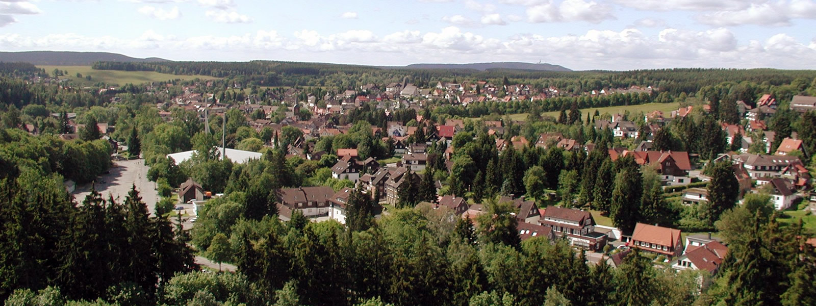 Blick auf Braunlage